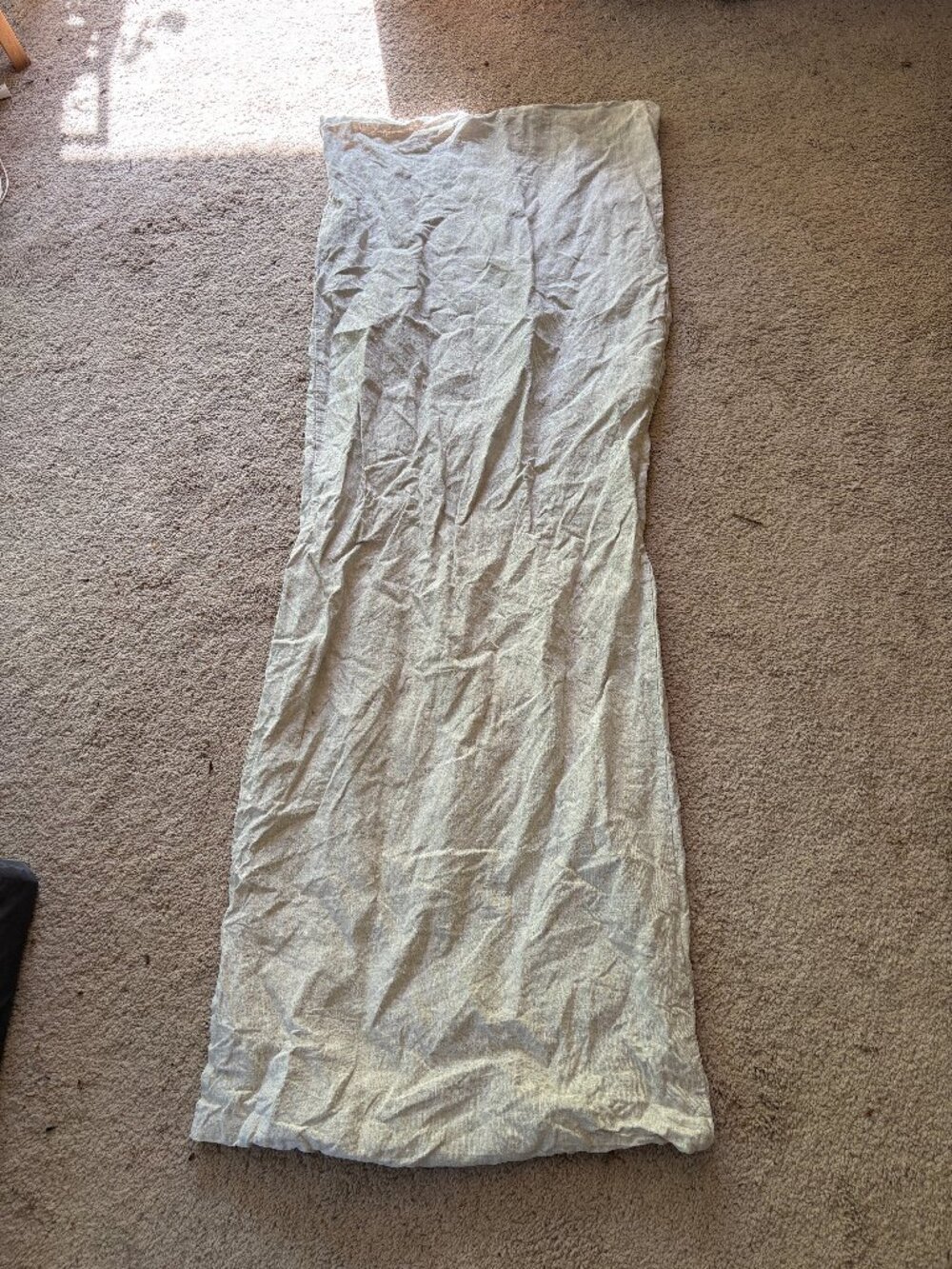 100% Linen Body Pillow Cover